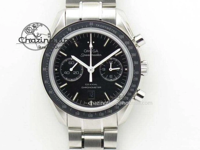 1229 EasyCare SEAMASTER PLANET OCEAN 6000M ULTRA DEEP 45.5MM SS TF 1:1 BEST EDITION BLUE DIAL BLACK BEZEL ON SS BRACELET A 7760